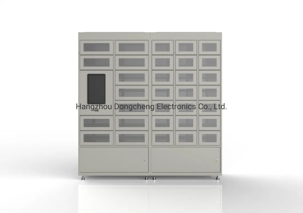 Intelligent Electronic Safe Qualitative Food Delivery Cabinet Locker with Safe UV Lights