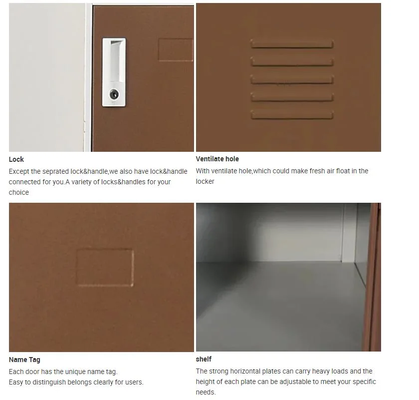 24 Doors Metal Wardrobe Steel Changing Room Clothes Locker