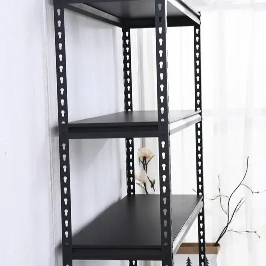 Prateleira comercial para uso doméstico, prateleira de aço para armazenamento de mercadorias, prateleira de metal