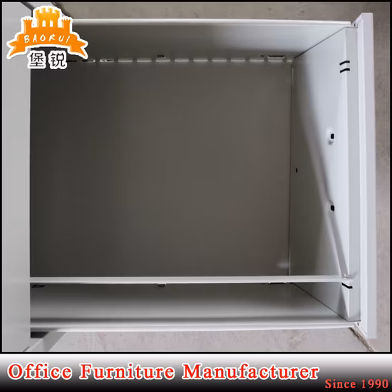 Mobiliário doméstico/escritório 2/3/4 Gavetas Estrutura Kd de aço Armários de arquivo de armazenamento vertical